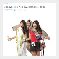 Last-Minute Halloween Costumes